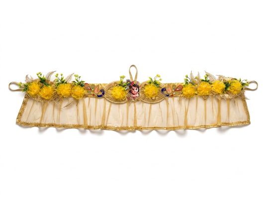 Floral Cascade Bandhanwar - Pastel Bloom